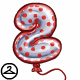 Number 2 Balloon