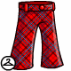 Vivid Plaid Trousers