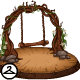 Premium Collectible: Wooden Summer Swingset