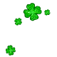 Sparkly Shamrock Facepaint Sparkly Shamrock Facepaint