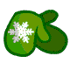Festive Snowflake Mittens Festive Snowflake Mittens