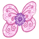 Fluttering Glitter Wings