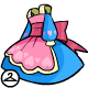 This dress caters to the prettiest Neopets in all Neopia.  Or just the ones whose owners buy them everything.