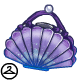 Beautiful Clam Shell Purse