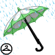 Dyeworks Green: Rainy Day Umbrella