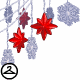 Red stars and white snowflakes make for a lovely contrast.