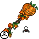 Autumn Jack O Lantern Staff