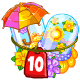 This bundle pack includes 5 Raining Petals Retired Mystery Capsules and 5 Sunshine & Flowers Mystery Capsules!