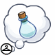 Bottled Faerie Thought Bubble