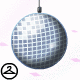 After discovering Boring Disco Ball was not very popular, the groovy version was made.  Smart move.