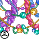 Bright Yarn and Bells Garland