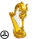 Ceremonial Gold Harp