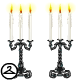 Large Candelabras Background Item