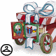 Jump into the holiday carriage to deliver gifts to everyone! This NC Mall item was awarded for melting a Holiday Snowball from the Advent Calendar!