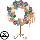 Pastel Flower Pot Wreath