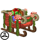 Take a ride in the rustic open sleigh.