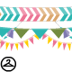 Colourful Tribal Print Garland