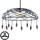 Wire Dream Catcher Chandelier