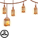 Dyeworks Brown: Vintage Lantern Garland