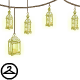 Dyeworks Green: Vintage Lantern Garland