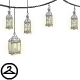 Dyeworks Silver: Vintage Lantern Garland