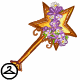 The flowers give this wand a nice spring feel.