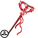 This staff is perfect for any Valentine festival!