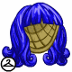 This dazzling blue wig is sure to make you get noticed!