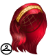 Red Ribbon Wig