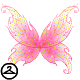 Sheer Sparkling Quadrant Wings