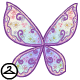 Floral Pattern Faerie Wings