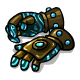 The maractite properties of these gauntlets make them extra powerful!