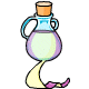 The magical potion has an amazingly long
tail... I wonder what it will do?