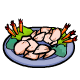 Tender succulent turkey served with a variety of fresh Maraquan foliage.