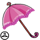 Keep the sun off of your face with this delicate looking parasol.