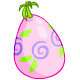 Pink Swirly Easter Negg