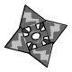 The Nimmo Throwing Star is used by all of
the Neo-Fu Masters!  This is a weapon that takes great skill to use.