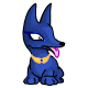 Anubis is a friendly little fellow, who will
try not to judge you in any way.