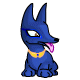 Anubis is a friendly little fellow, who will try not to judge you in any way.