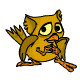 A Whoot is a wise bird that will perch on your Neopets shoulder.  It has the uncanny ability to know when the Pant Devil is around...