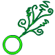 A cross between parsley and a keyring,
this handy plant means you will never lose your keys again!