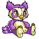 Plush, purple and perfectly assembled to look like our 55th Neopet!