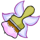 A plushie, soft replica of a faerie paint brush for your neopet to play with.