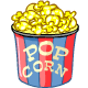 Delicious popcorn is just the thing to reward a
well behaved pet, but dont give it too much or it will easily become bloated.