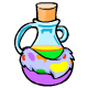 Rainbow Cybunny Morphing Potion