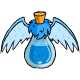 This feathery brew will turn your Neopet into a brilliant blue Eyrie.