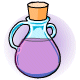 This purple potion will heal your pet five hit points. It can be used any time during a battle!