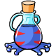 Blue Quiggle Morphing Potion