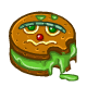 Slimy Gingerbread Sandwich