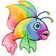 Rainbow Butterfly Fish Rainbow Butterfly Fish